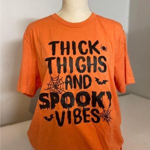 Women’s shirt Thick Thighs Spooky Vibes